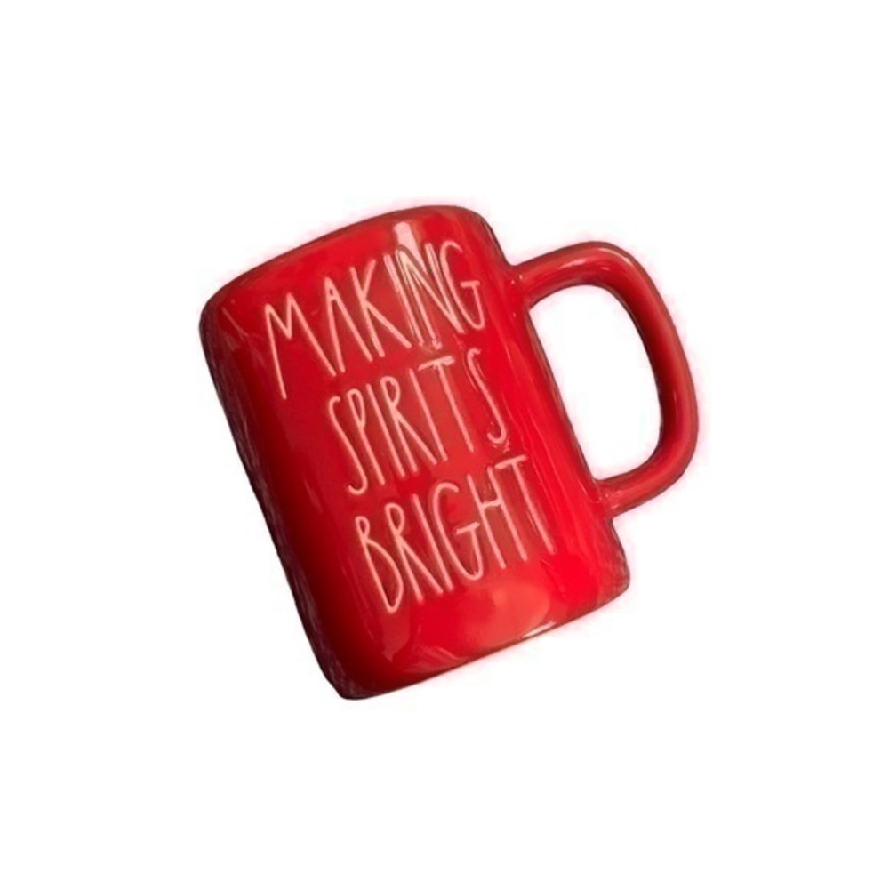 Rae Dun Red Making Spirits Bright Mug